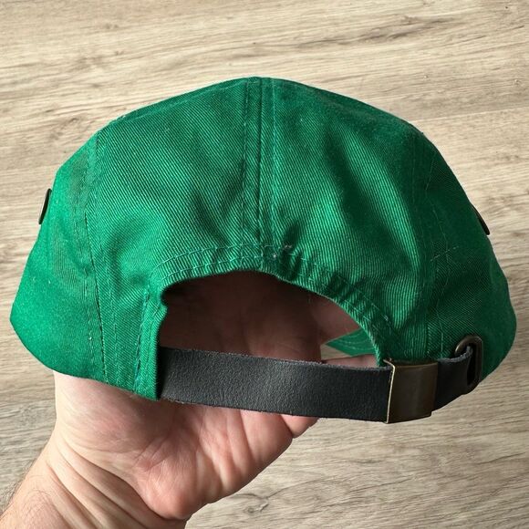 KBEthos Adjustable Army Cap 5 Panel Twill Military Hat Kelly Green NEW NWT - Picture 5 of 12